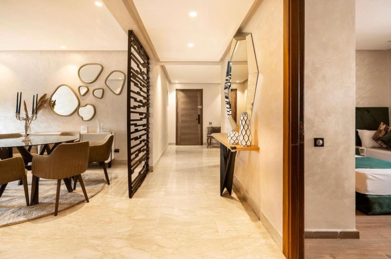 Incantevole Luxury Apprt Nel Cuore Di Casablanca Extérieur photo